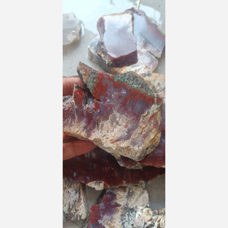 راف عقیق شجری سرخ درختی  کیلوی