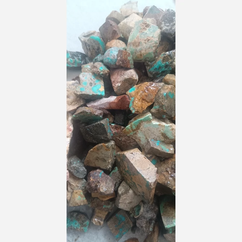 سنگ فیروزه حب شده درجه 2 کیلوی