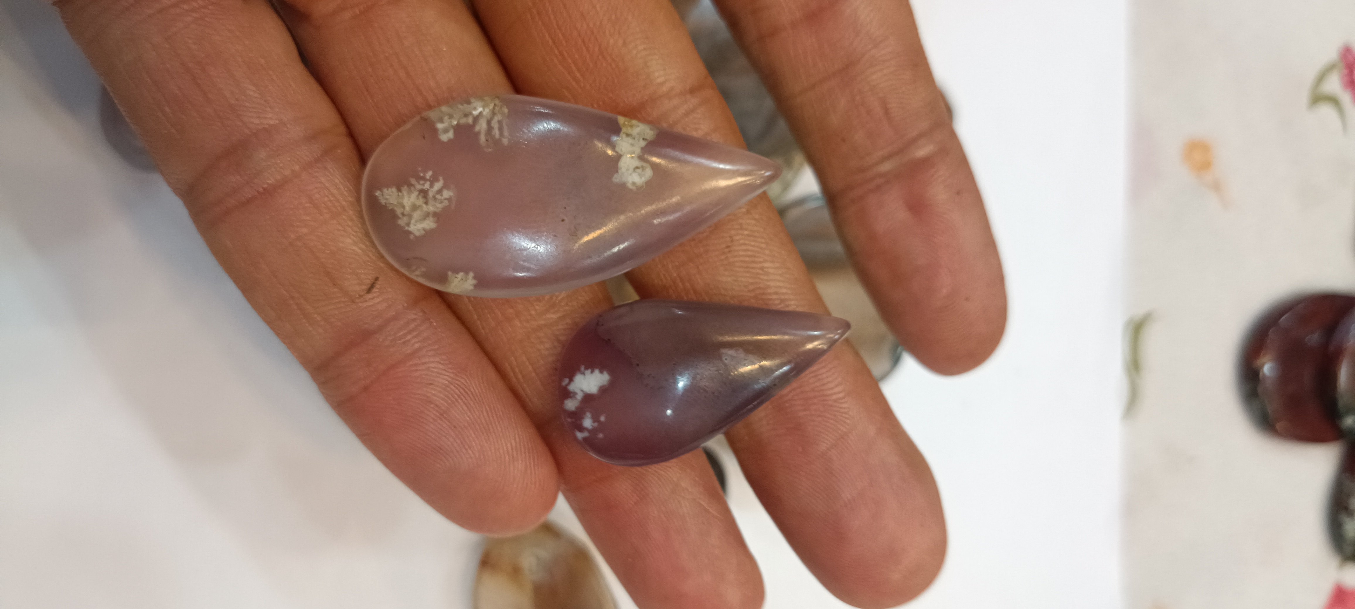 مدال عقیق طبیعی