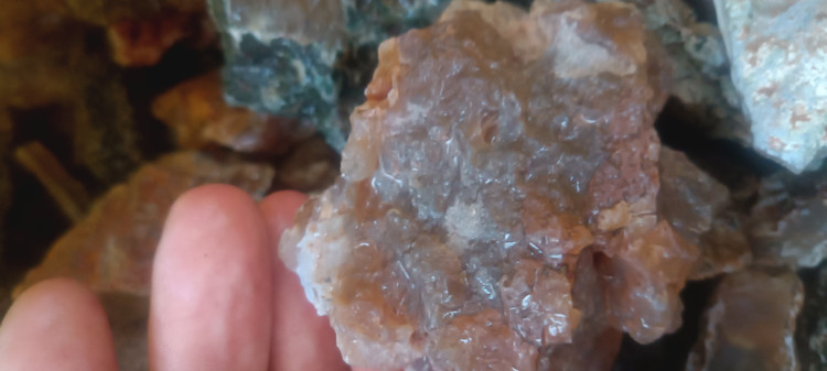 راف عقیق خرمایی و عسلی کیلوی